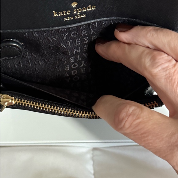 Kate Spade Small Bifold Black Keychain Wallet - Picture 6 of 12